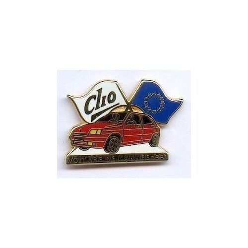 Pin's Clio Voiture De L'annee 1991