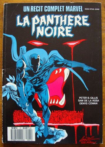 Recit Complet Marvel  N° 21 : La Panthère Noire - (Rcm - Semic France)