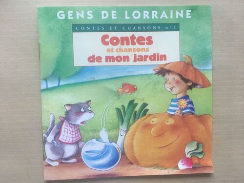 Contes Et Chansons De Mon Jardin - Gens De Lorraine - Cd Musique