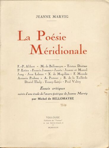 La Poesie Meridionale