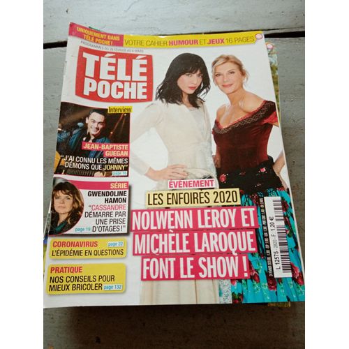 Télé Poche 2820 Nolwenn Leroy Michele Laroque Guegan Hamon