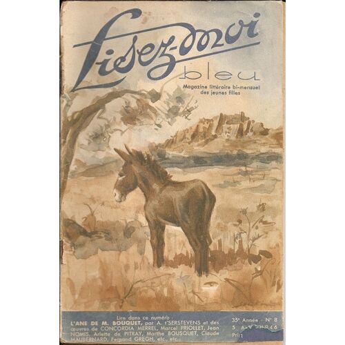 Lisez Moi Bleu N° 8 Du 05/04/1946