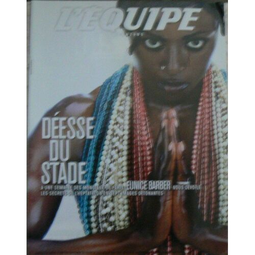 L'equipe  N° 1108 : Deesse Du Stade : Eunice Barber