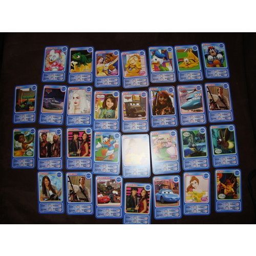 Gros Lot De 38 Cartes Disney Auchan