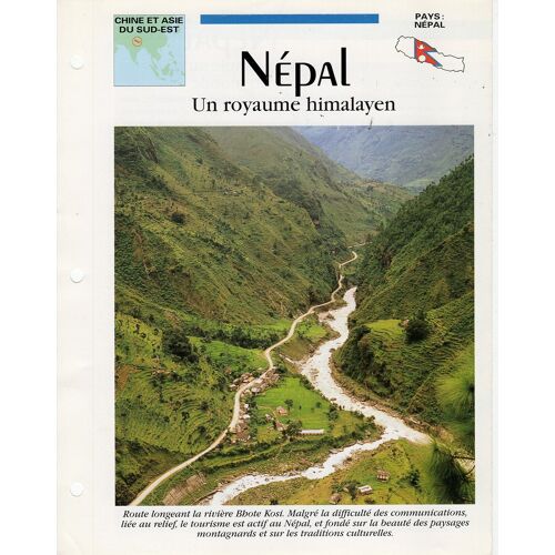 Fiche Atlas Népal Un Royaume Himalayen
