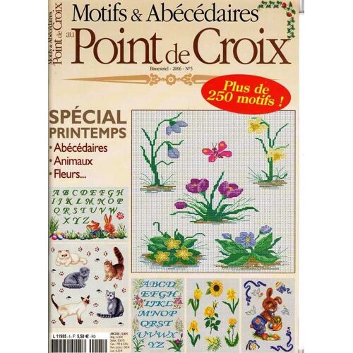 Motifs & Abécédaires Au Point De Croix  N° 5