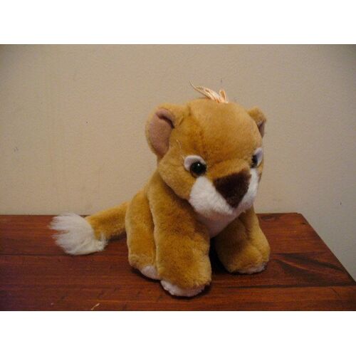Peluche Nala 15 Cm Noeud Rose