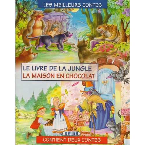 Les Meilleurs Contes Avec Le Livre De La Jungle Et La Maison En Chocolat