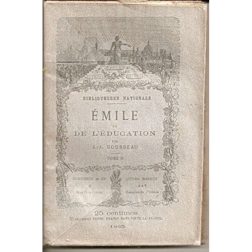 Emile Ou De L'education - Tome Ii