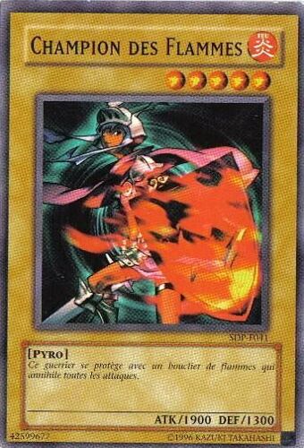 Champion Des Flammes - Yu-Gi-Oh! - Sdp-F041 - C