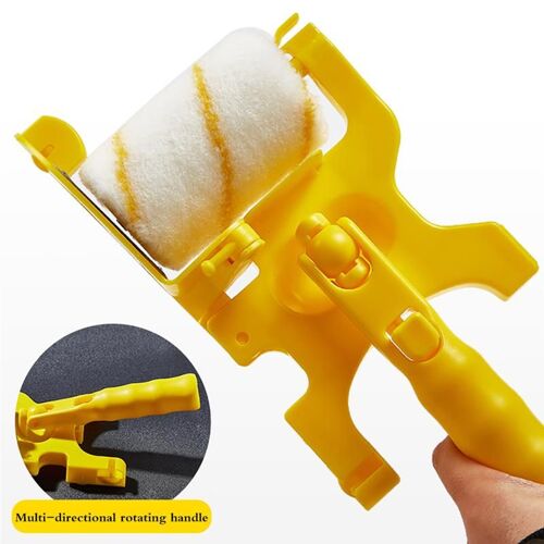 Xm Rouleau De Peinture Multifonctionnel Pinceau De Coupe Propre Coupe Outil De Peinture Murale Maison Rouleaux De Peinture Runner Pro Ensemble D'outils