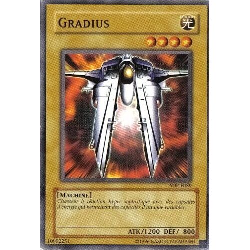 Gradius - Yu-Gi-Oh! - Sdp-F089 - C