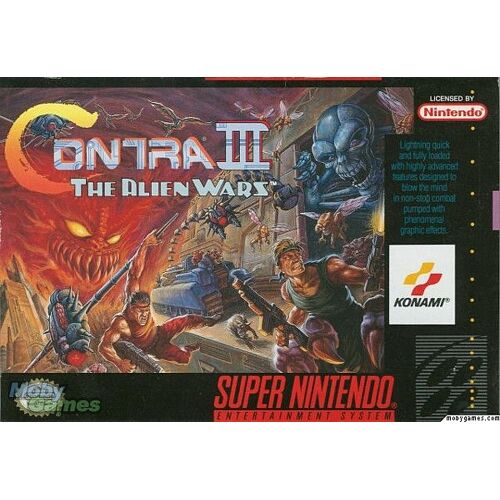 Contra 3 (Version Us) Super Nintendo - Super Nes
