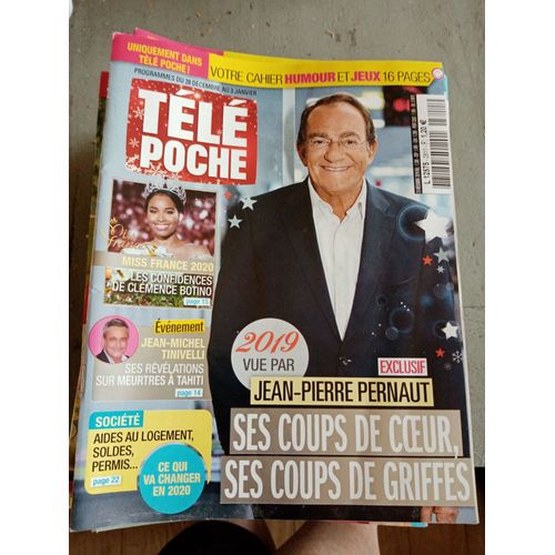 Télé Poche 2811 Miss France 2020 Tinivelli Pernaut