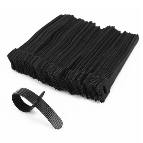 Xm Attache-Câble En Nylon Noir Réglable 100 X Réglable L 15cm