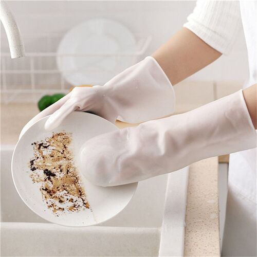 1 paire Durable nouveau ménage nettoyage gants cuisine étanche vaisselle gants gommage gant cuisine accessoires