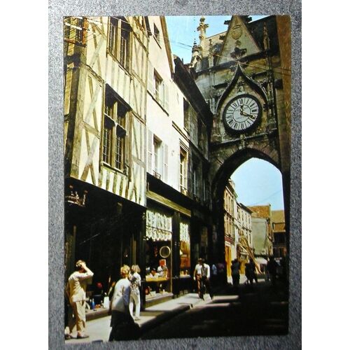Carte Postale Écrite En 1973.Auxerre La Tour De L'horloge