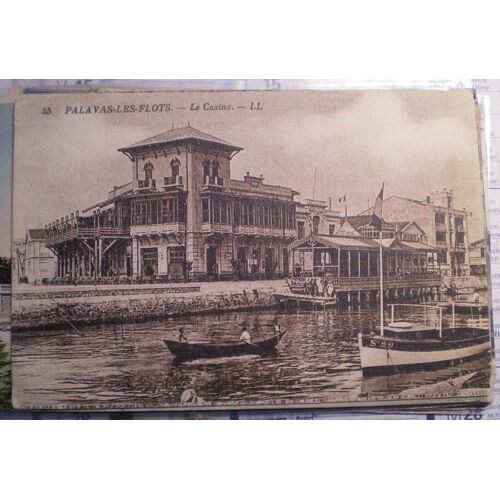 Carte Postale Ancienne: France Palavas Les Flots Le Casino