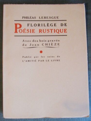 Florilège De Poésie Rustique