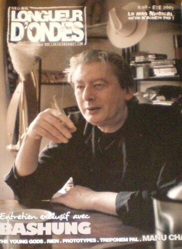 Longueur D'ondes  N° 40 : Entretien Avec Bashung