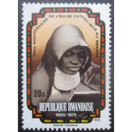 Rwanda N°706 Soeur Yohana Neuf **