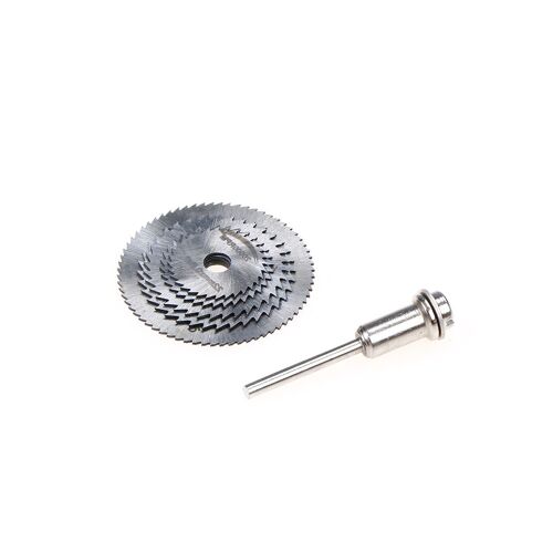 6 pièces/ensemble Mini lame de scie circulaire ensemble disque de coupe outil de forage rotatif accessoires pour bois aluminium accessoires de coupe en gros