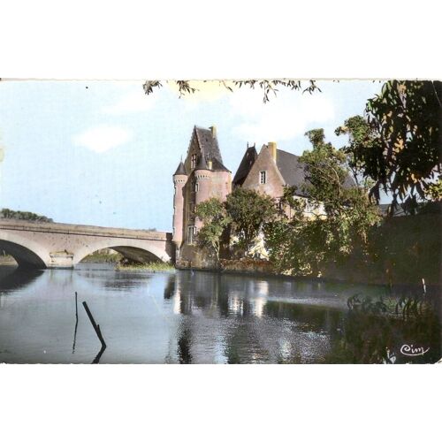 La Flêche . " Le Chateau Des Carmes . Hotel De Ville " . Sarthe . 1960