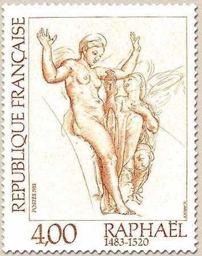 France 1983, Très Beau Timbre Neuf** Luxe Yvert 2264 - Tableau De Raphaël (1483-1520), 'vénus Et Psyché' - 4.00 Fr., -