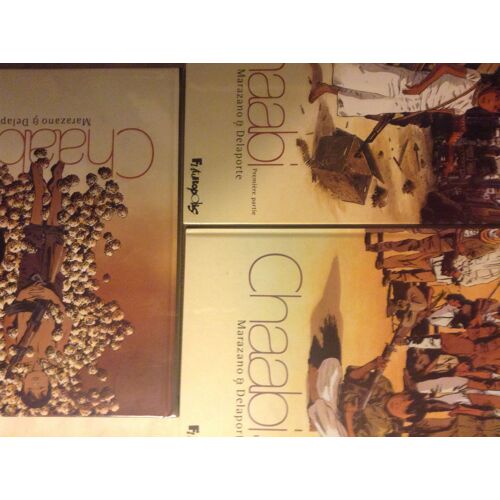 Lot 3 Bd - Chaabi - Recit Complet Marazano Et Delaporte - Editions Futuropolis