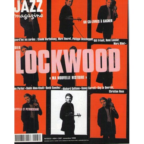 Jazz Magazine N° 464 Du 01/11/1996