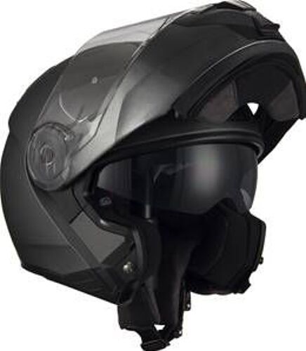 Nzi - Casque Moto, Scooter Modulable - Combi2 Duo - Anthracite Mat