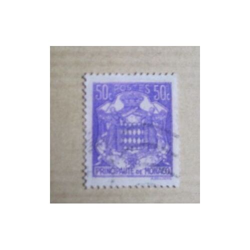 Timbre Oblitéré : 50 Centimes