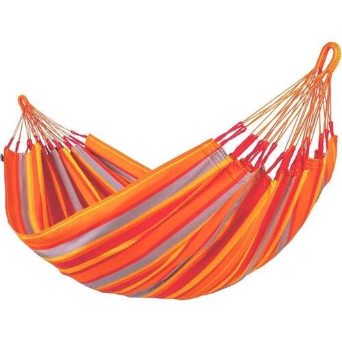 Hamac Simple Classique La Siesta® Brisa Toucan - Twin - Orange - Tissé Main En Colombie