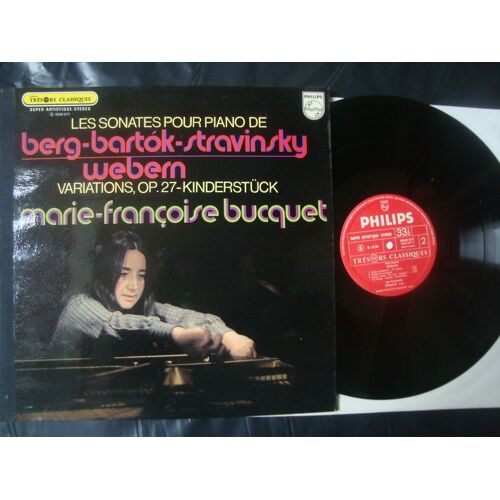 Sonates Pour Piano Berg / Bartok /Stravinsky