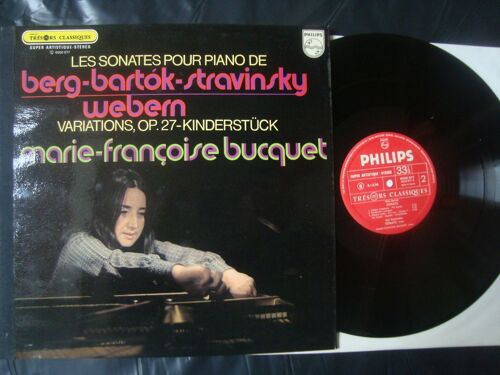 Sonates Pour Piano Berg / Bartok /Stravinsky