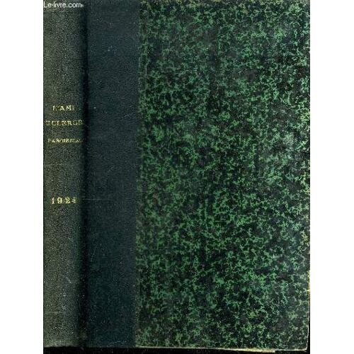L Ami Du Clergé Paroissial - Supplément A L Ami Du Clergé - Tome 31 - Janvier A Décembre 1924