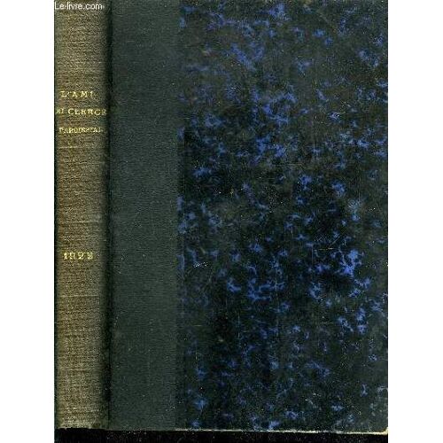 L Ami Du Clergé Paroissial - Supplément A L Ami Du Clergé - Tome 29 - Janvier A Décembre 1922