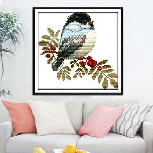 Motif Pré-Imprimé, Point Estampé, 3 Brins/14 Ct, 2 Brins, Bricolage, Broderie, Sans Couture