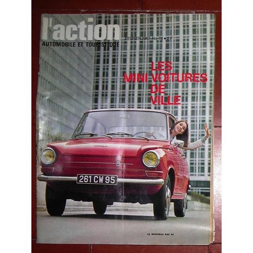 L'action Automobile...  N° 78 : Les Mini Voitures De Ville