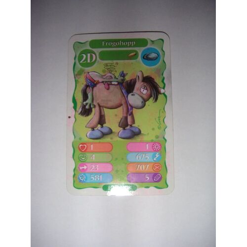 Carte Quardiddl - Frogohopp N° 2d