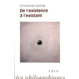 De L'existence À L'existant