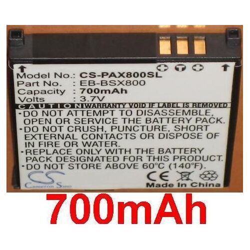 Batterie 650 Mah Lithium-Ion Pour Panasonic X800
