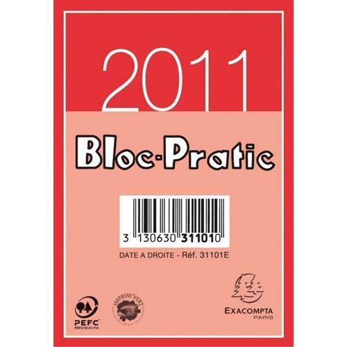 Bloc Pratic Date À Droite 2011