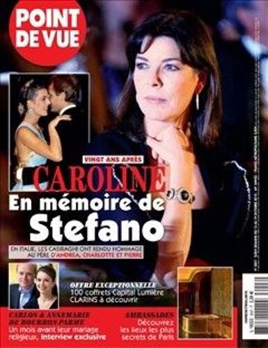 Point De Vue  N° 3247 : Caroline En Memoire De Stefano