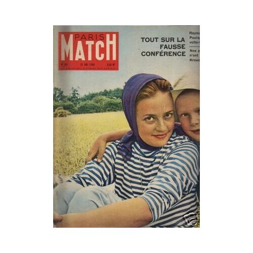 Paris Match  N° 581 : Du 28 Mai 1960 - Jeanne Moreau, Festival De Cannes, Bettina, Brasilia