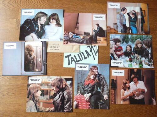 Loulou De Maurice Pialat - Jeu De 8 Photos D'exploitation Couleur