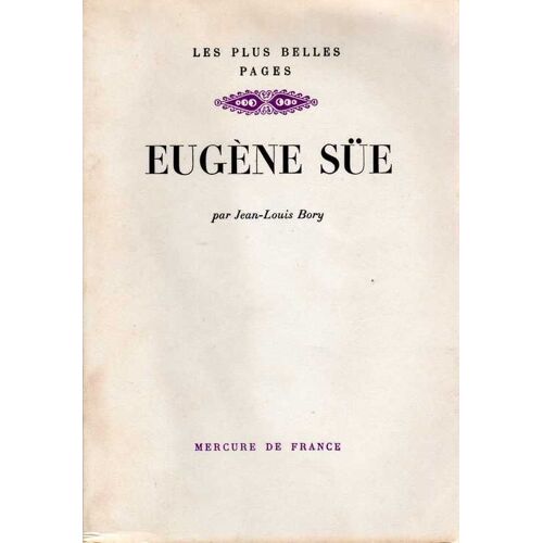 Les Plus Belles Pages D'eugène Süe