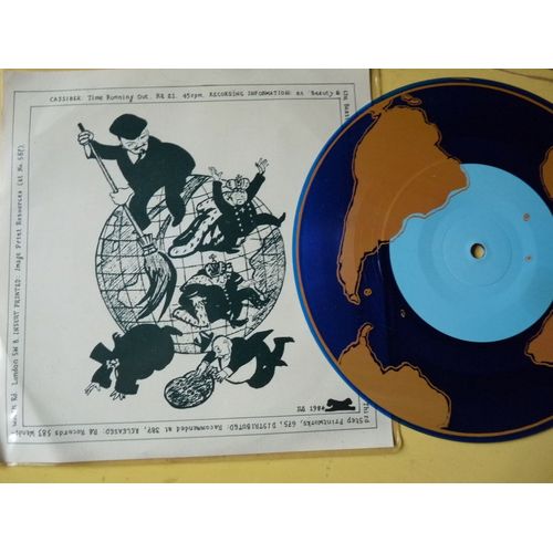 Time Running Out Picture Disque Bleu