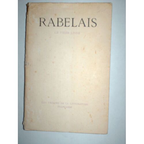 Le Tiers Livre