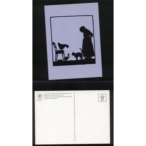 Carte Postale Postcard H.C. Andersen Eventyrbog Til Indvandrerfamilier 2005 Danemark Danmark